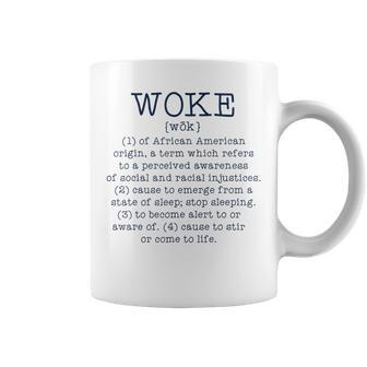Woke Protest Equality Human Rights Black Lives Matter Stay Coffee Mug - Monsterry