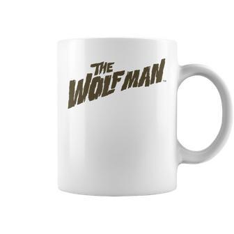 The Wolf Man Original In Brown Font Coffee Mug - Monsterry DE