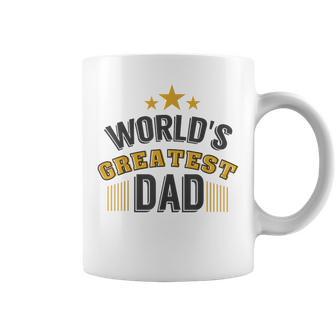 World's Greatest Dad Happy Father's Day T Dad Coffee Mug - Monsterry DE