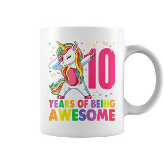 Youth 10Th Birthday Girl Unicorn 10Th Birthday Outfit Coffee Mug - Thegiftio UK