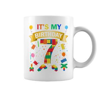 Youth 7Th Birthday Boy Girl 7 Years Old It's My 7Th Birthday Coffee Mug - Thegiftio UK