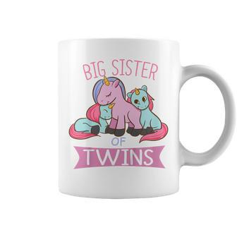 Youth Big Sister Of Twins Unicorn Twin Coffee Mug - Thegiftio UK