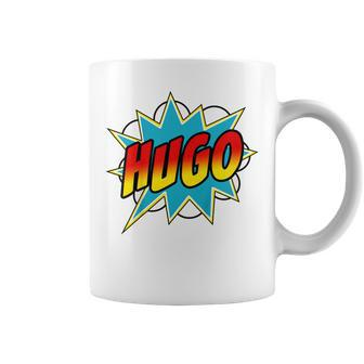 Youth Boys Hugo Comic Book Superhero Name Coffee Mug - Seseable