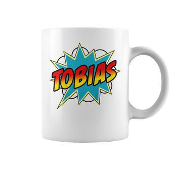Youth Boys Tobias Comic Book Superhero Name Coffee Mug - Seseable