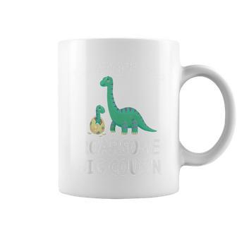 Youth I'm Going To Be A Roarsome Big Cousin Dinosaur Promoted Coffee Mug - Thegiftio UK