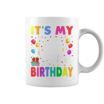 Youth It's My 4Th Birthday 4 Four Happy Birthday Boys Or Girls Coffee Mug - Thegiftio UK