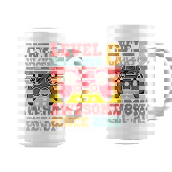 Youth Level 8 Unlocked Vintage Video Game 8Th Birthday Gamer Coffee Mug - Thegiftio UK