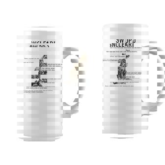 Youth Snow Leopard Smart For Boys And Girls Coffee Mug - Thegiftio