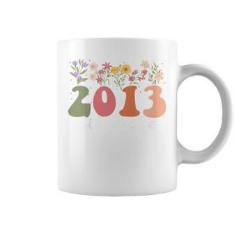 Youth Vintage 2013 Flower 11Th Birthday 11 Years Old Girl Coffee Mug - Monsterry