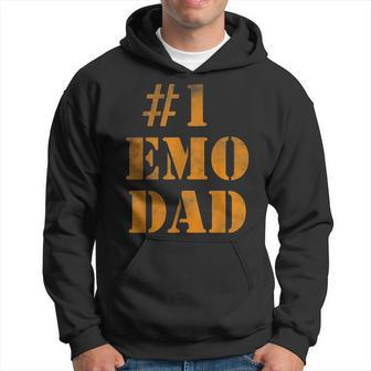 1 Emo Dad Number One Hoodie - Monsterry DE