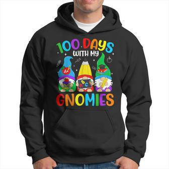 100 Days With My Gnomies 100 Days Of School Gnome Smarter Hoodie - Seseable