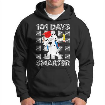 100 Days Of School Dalmatian Dog Boy Kid 100Th Day Of School Hoodie | Mazezy
