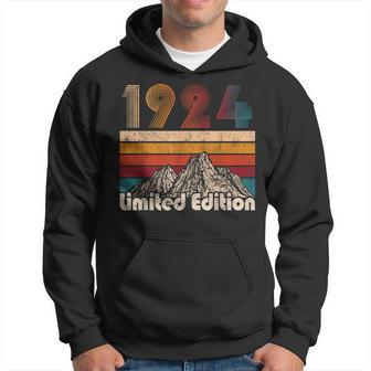 100 Years Old Vintage 1924 Limited Edition 100Th Birthday Hoodie - Monsterry UK