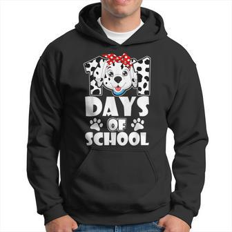 101 Days Of School Dalmatian Dog 100 Days Smarter Teachers Hoodie - Monsterry