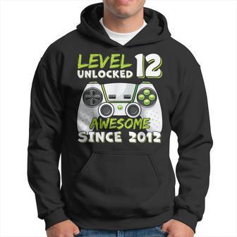 12Th Birthday Decoration Boy 12Yr 12 Year Old Birthday Hoodie - Thegiftio UK