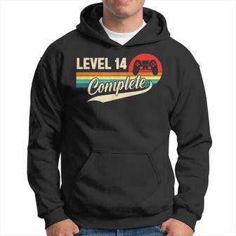 14 Wedding Anniversary For Couple Level 14 Complete Vintage Hoodie - Monsterry
