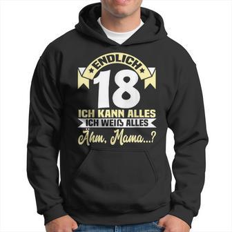 18 Geburtstag Geburtstagsgeschenk Lustiger Spruch Hoodie - Seseable