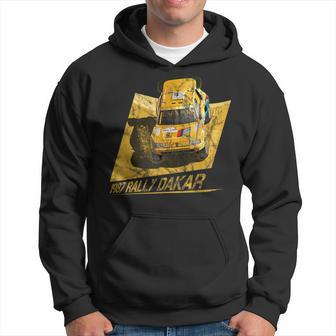 1987 Rally Dakar Classic Vintage Rally Car 80S Cars Hoodie - Monsterry DE