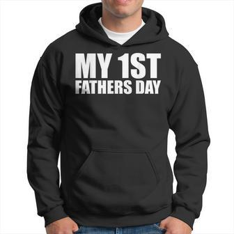 My 1St Father's Day Celebration Matching Family Hoodie - Thegiftio UK