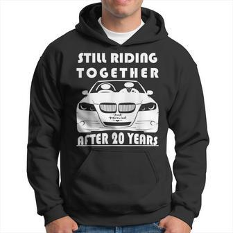 20 Years Wedding Anniversary Still Riding Together Hoodie - Monsterry