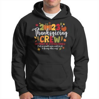 2023 Thanksgiving Crew Turkey Matching Family Thanksgiving Hoodie - Seseable