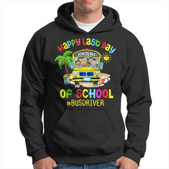 2024 Day Happy Last Class Hello Summer School Bus Driver Hoodie - Seseable
