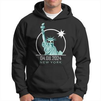 2024 Solar Eclipse New York Totality 04 08 24 Total Hoodie - Monsterry UK
