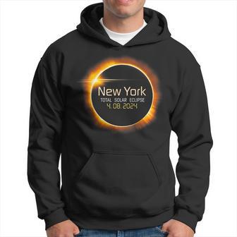 2024 Solar Eclipse New York Usa Totality Hoodie - Monsterry UK