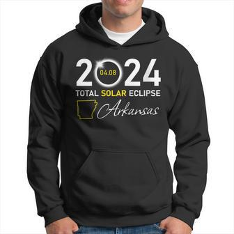 2024 Total Solar Eclipse Arkansas State Hoodie - Monsterry UK