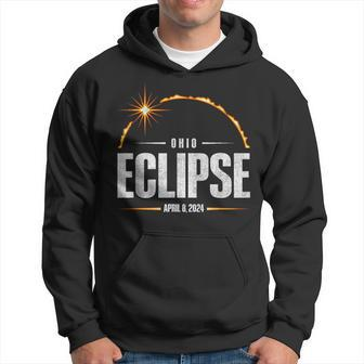 2024 Total Solar Eclipse Ohio Total Eclipse 2024 Hoodie - Monsterry