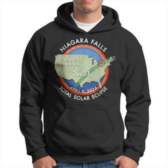 2024 Total Solar Eclipse Totality In Niagara Falls On 27 Hoodie | Mazezy
