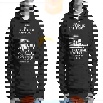 2024 Total Solar Skyline Eclipse In Cleveland Ohio April 8 Hoodie - Seseable