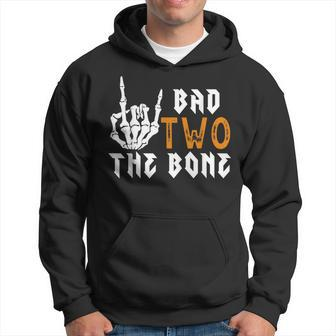 2Nd Bad Two The Bone- Bad Two The Bone Birthday 2 Years Old Hoodie | Mazezy