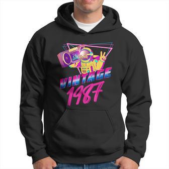 34Th Birthday Vintage 1987 Hoodie - Monsterry CA