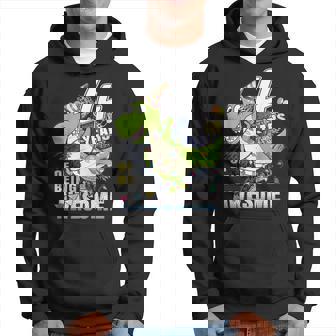 4 Year Old Boys 4Th Bday Dinosaur Dino Fourth Birthday Hoodie - Thegiftio UK