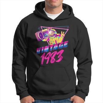 40Th Birthday Vintage 1983 Hoodie - Monsterry DE