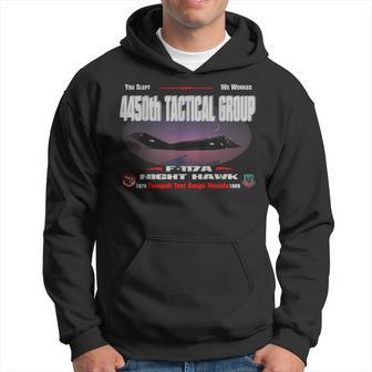 4450Th Tactical Group--F-117A Night Hawk Hoodie - Monsterry DE