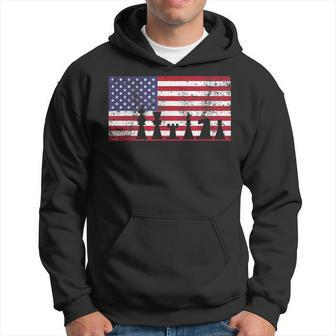 4Th Of July American Flag Chess Usa Patriotic Hoodie - Monsterry