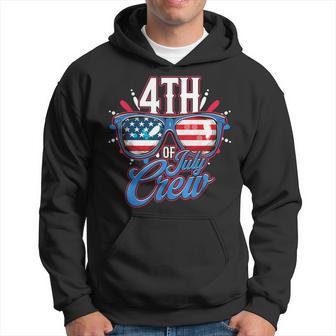 4Th Of July Crew Family Independence Day Matching Group Hoodie - Thegiftio UK