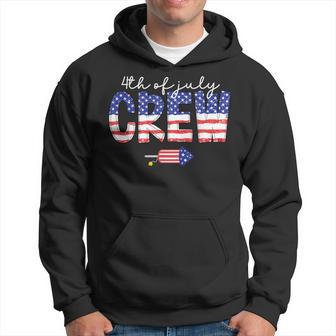 4Th Of July Crew Matching Family Fourth Of July Group Hoodie - Monsterry