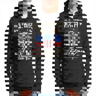 4Th Of July Drinking Party Red White And Blue Drinking Crew Hoodie | Mazezy