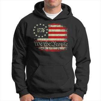 4Th Of July We The People 1776 Usa Flag Hoodie - Monsterry DE