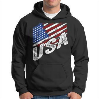 4Th Of July Usa American Flag United States Hoodie - Monsterry