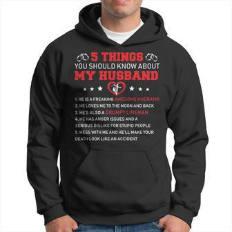 5 Thing You Should Know About My Husband Lineman Hoodie | Mazezy