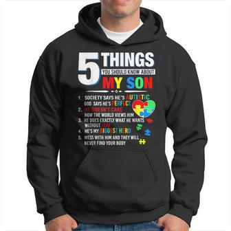 5 Things You Should Know About My Son Autism Awareness Hoodie | Mazezy UK