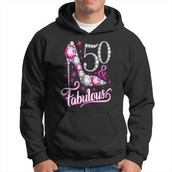 50 & Fabulous 50Th Birthday Women's Hoodie - Thegiftio UK