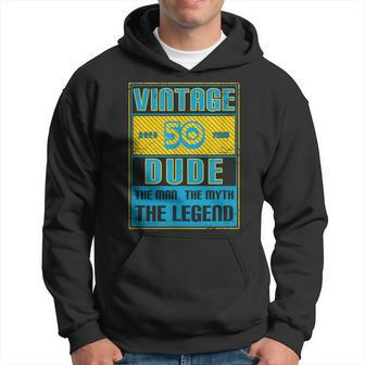50Th Birthday For Age 50 Year Old Vintage Dad 1970 Hoodie - Monsterry DE