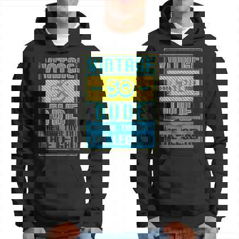 50Th Birthday For Age 50 Year Old Vintage Dad 1970 Hoodie - Monsterry