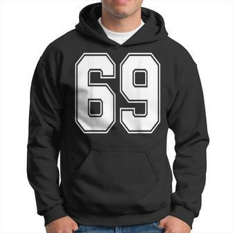 69 Number 69 Sports Jersey My Favorite Player 69 Hoodie - Monsterry DE
