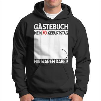 70 Geburtstag Mann Frau 70 Jahre 1954 Deko Lustig Geschenk Hoodie - Geschenkecke